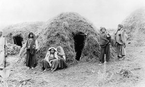 Berberdorp nabij Tunis, ca. 1900